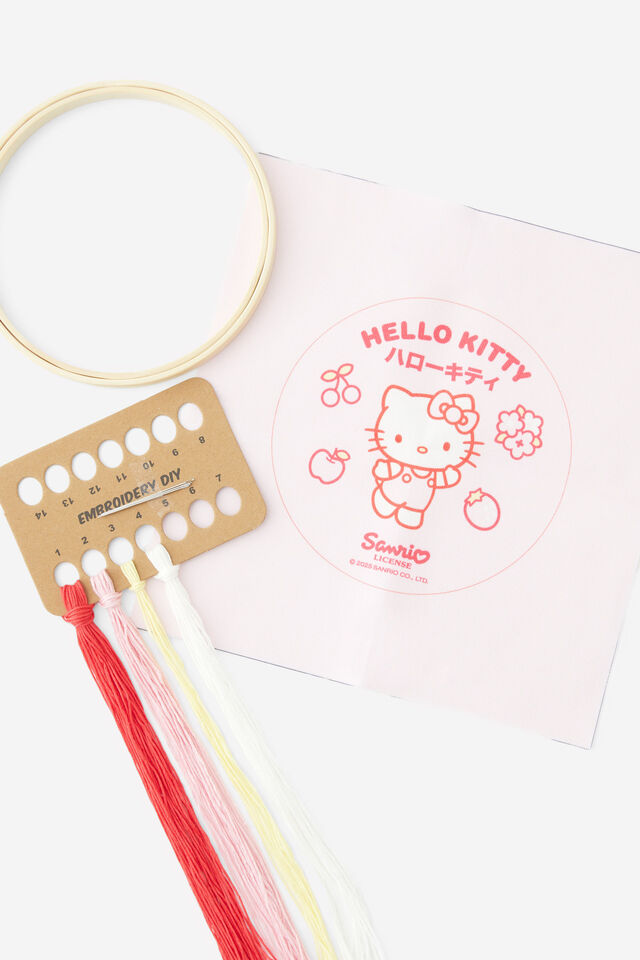 Diy Lcn Embroidery Kit, LCN SAN HELLO KITTY