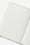 2026 B6 Weekly Hard Metro Diary, Ditsy Pansy Pink Clay - alternate image 5