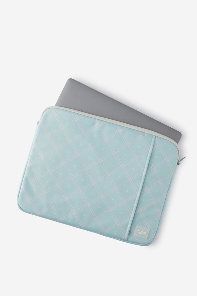 Mode 16 Inch Laptop Case, MINTY GRID