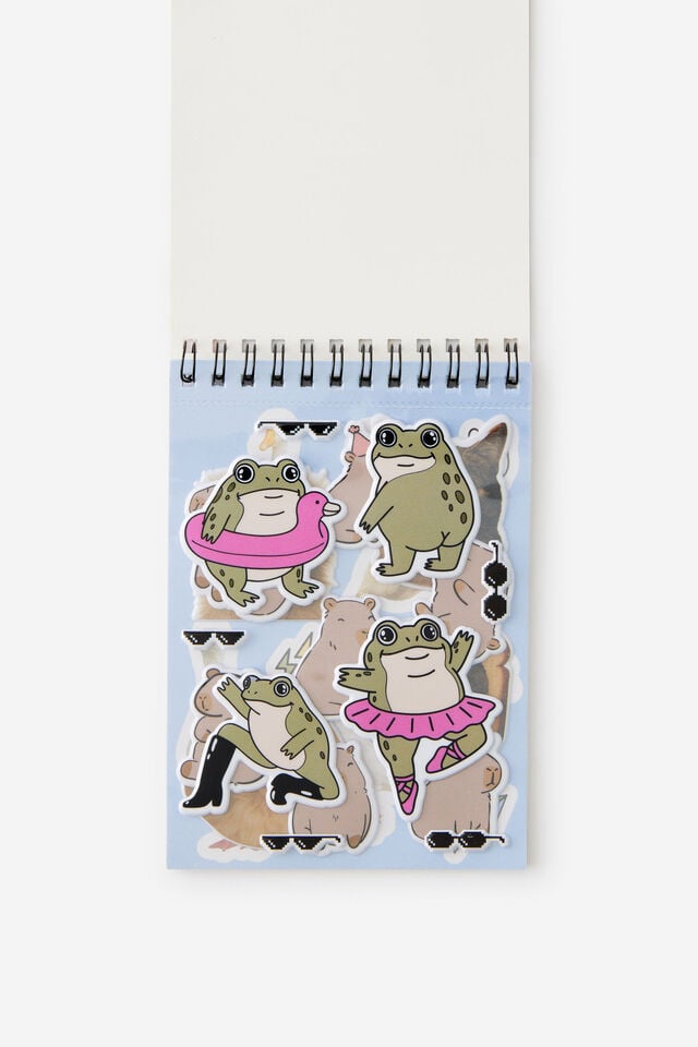 Stick It Sticker Book, FUNNY ANIMALS