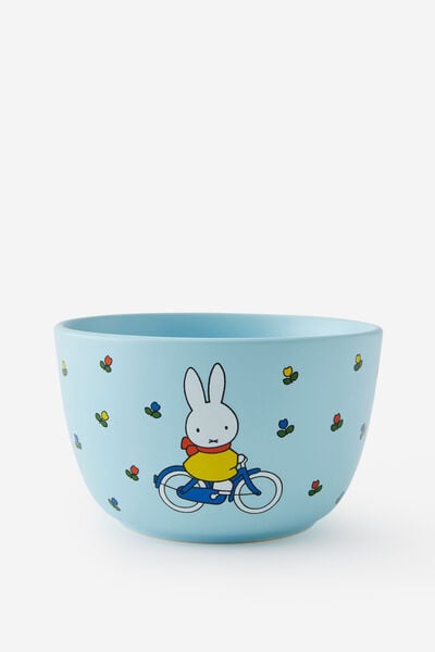 Collectors Ceramic Bowl, LCN MIF MIFFY FLOWER FIELD PURE POND