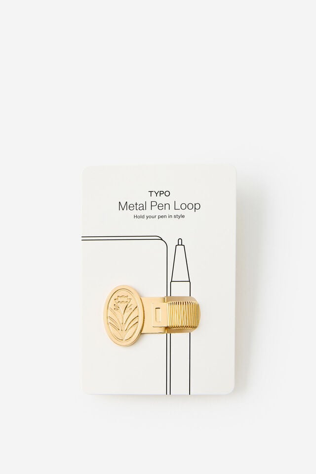 Metal Pen Loop, BLOOM FLOWER