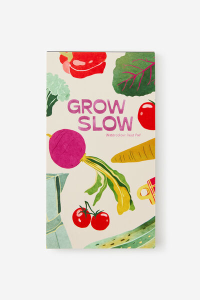 Watercolour Postcard Pad, GARDEN COTTAGE