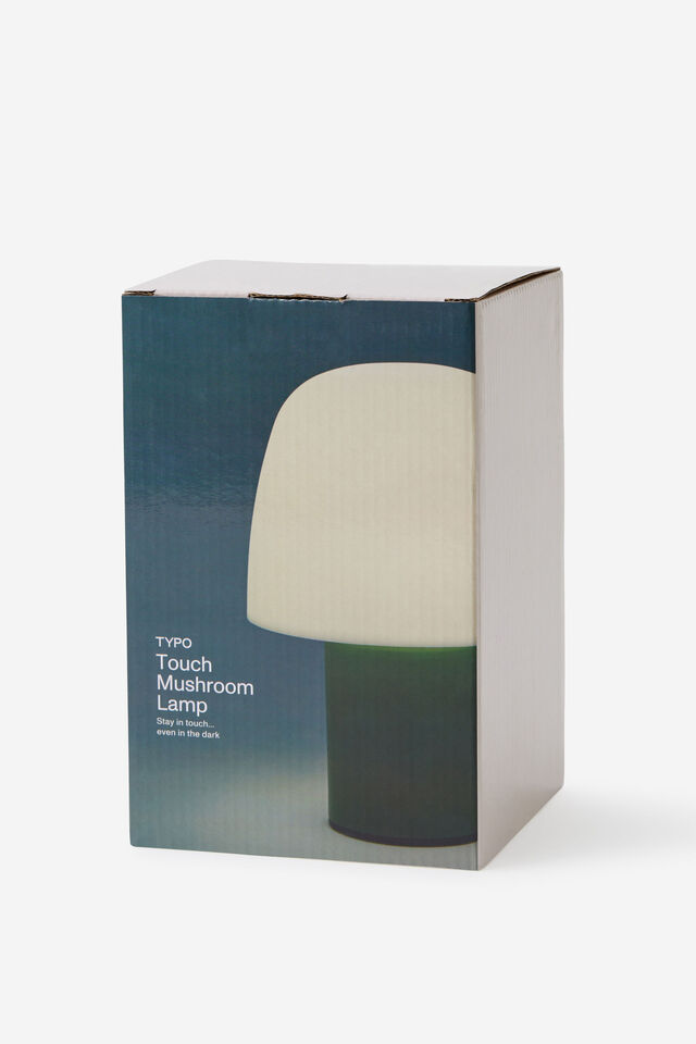 Touch Mushroom Desk Lamp, MARTINI GREEN
