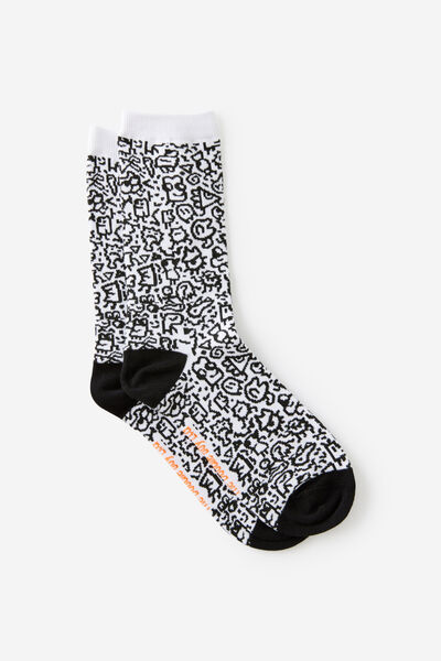 Socks, LCN DOO DOODLE BOY BLACK