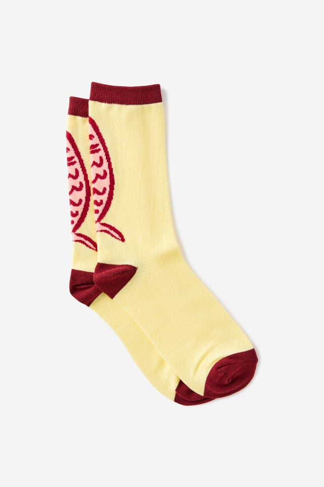 Socks, PINK FISH