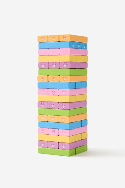 Novelty Block Tower, LCN CLC CAREBEARS