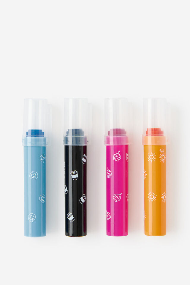 Jumbo Stamper 4Pk, THE DIARY EDIT