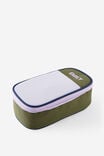 Personalised Arlow Pencil Case V2, OLIVE ORCHID - example image 2