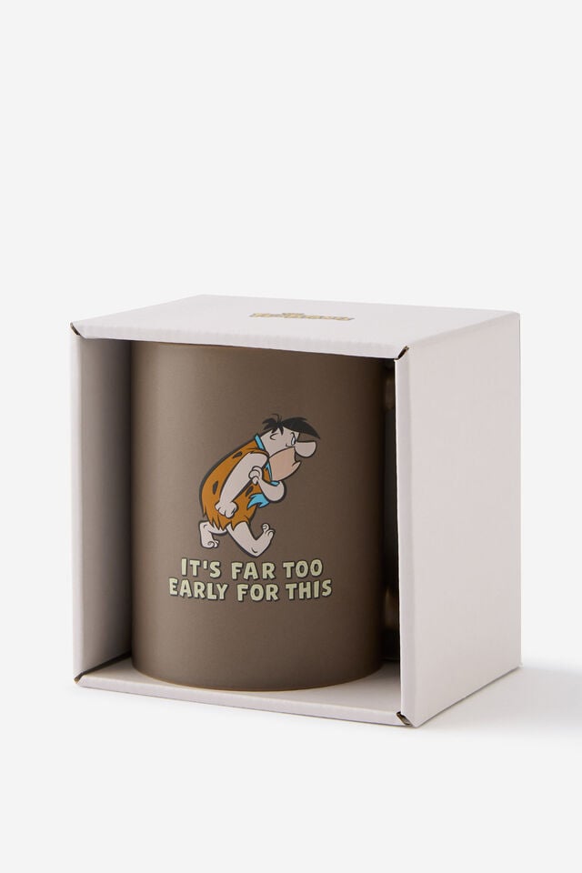 Daily Dose Mug, LCN WB FLINTSTONES TOO EARLY