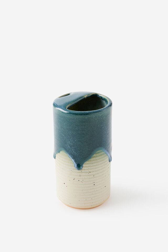 Glazed Ceramic Travel Cup Tall, NORTH SEA