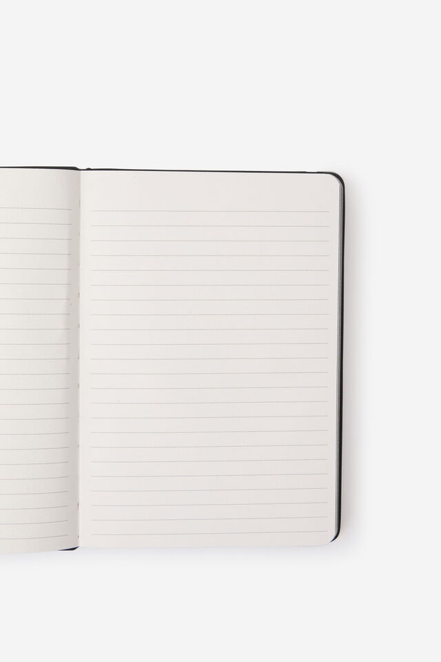 Personalised A5 Buffalo Journal, BLACK