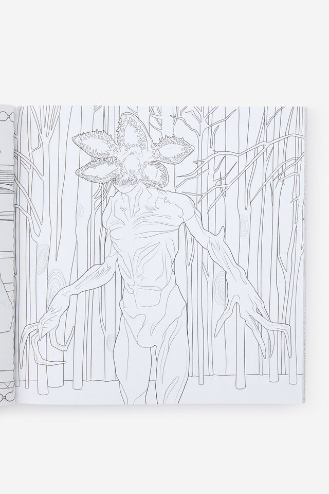 Stranger Things Official Colouring Book, ASSORTED