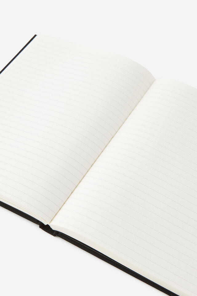 A5 Clothbound Journal, BLACK