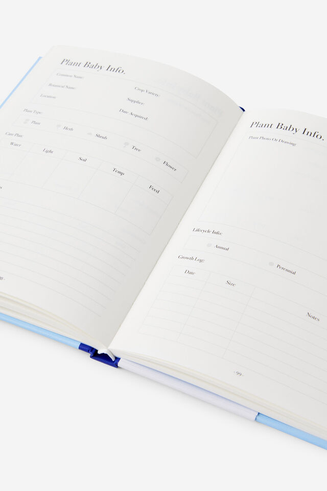 A5 Guided Journal, PLANTS