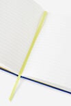 B6 Hard Lined Notetaker Notebook, OCEANA WASABI - example image 3