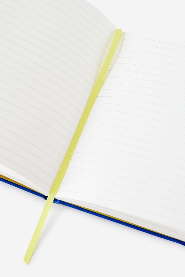 B6 Hard Lined Notetaker Notebook, OCEANA WASABI