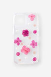 Trinket Phone Case Iphone 13/14/15, TRAPPED FLORAL - alternate image 1
