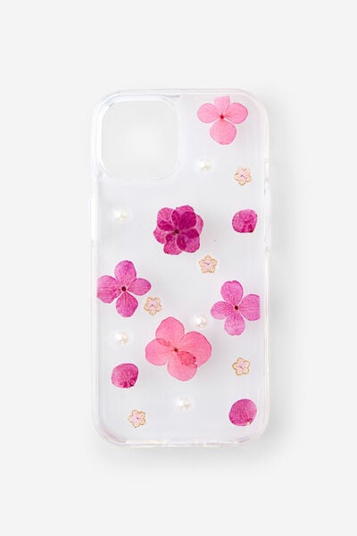 Trinket Phone Case Iphone 13/14/15, TRAPPED FLORAL