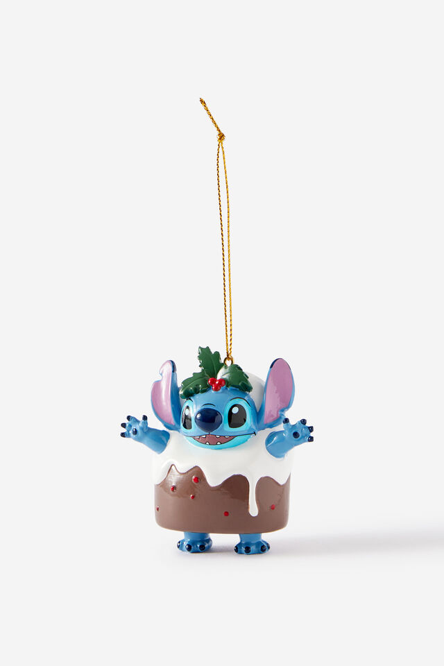 Collab Resin Christmas Ornament, LCN DIS STITCH PUDDING