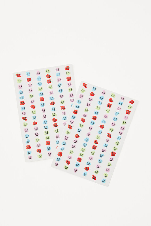 Lcn Nail Sticker Sheet, EMOTIONS PUFFY