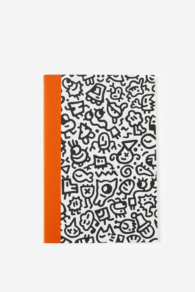 Lcn A5 3 Pack Lined Notebooks, LCN DOO DOODLE BOY / MULTI