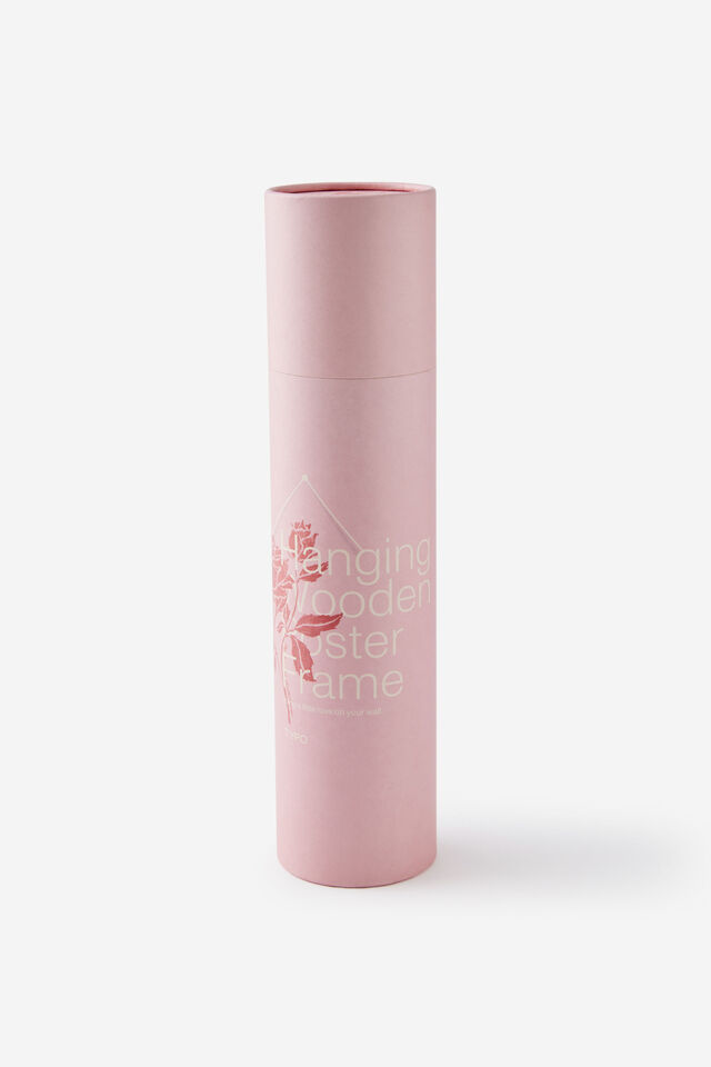 Hanging Wooden Poster Frame, WILD ROSE