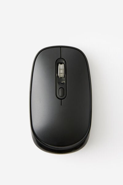Dual Wireless Connection Mouse, BLACK