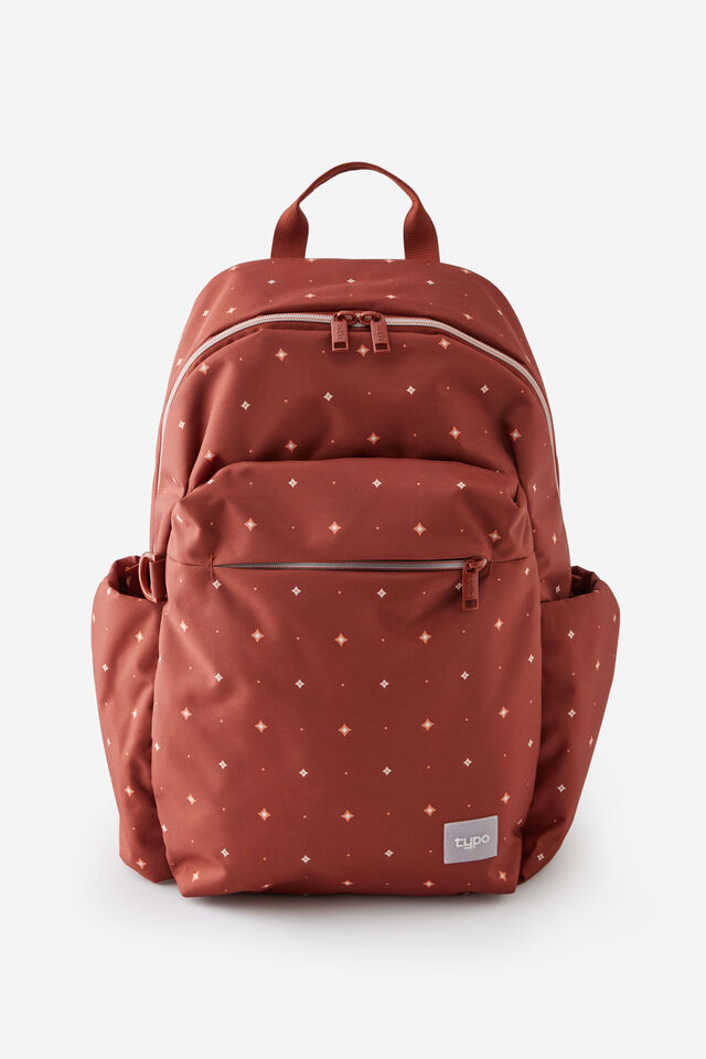 Mode Backpack, GINGERBREAD SPACED OUT