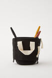 Pop It Tote, SOLID BLACK - alternate image 2