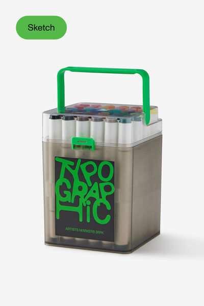 Artists Dual Art Marker 36Pk, MULTI V2