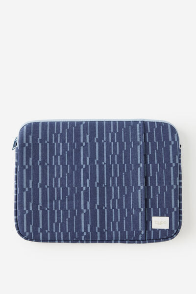 Campus 14 Inch Laptop Case, ZIG ZAG NAVY