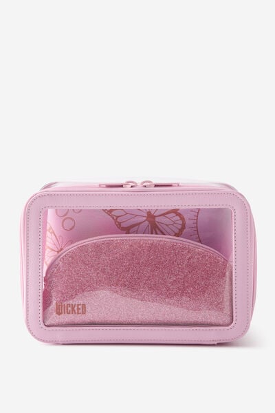 Collab 3 In 1 Cosmetic Case, LCN UNI/WICKED GLINDA