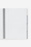 A4 Spiralbound Subject Notebook, TELEPHONE DITSY - example image 2