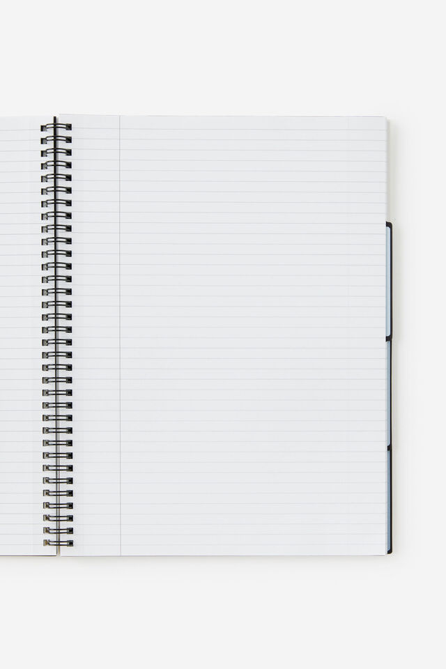 A4 Spiralbound Subject Notebook, TELEPHONE DITSY