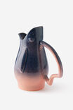 Shaped Carafe, FISH REACTIVE GLAZE - alternate image 2