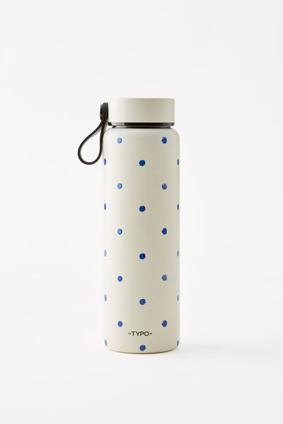 On The Move 500Ml Drink Bottle 2.0, BLUEBERRY POLKA