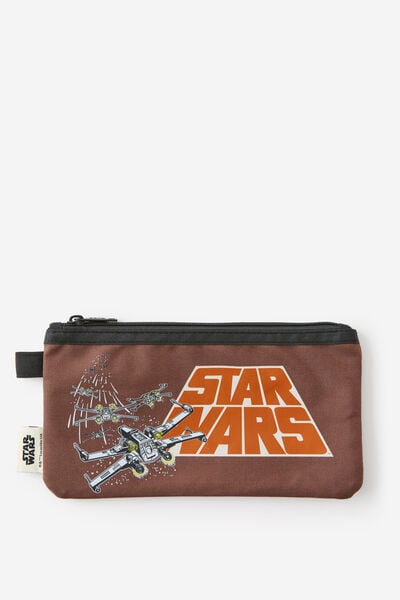 Collectors Pencil Case, LCN LUC STAR WARS ESPRESSO BEAN