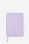 Personalised B6 Soft Cover Lined Notebook, ORCHID - example image 1