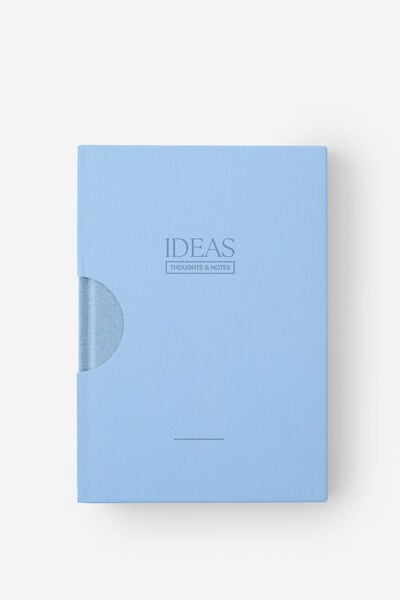 Loft A5 Dot Notebook, Denim Blue Journal