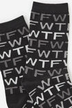 Mid Crew Socks, WT*! YARDAGE !! - example image 2