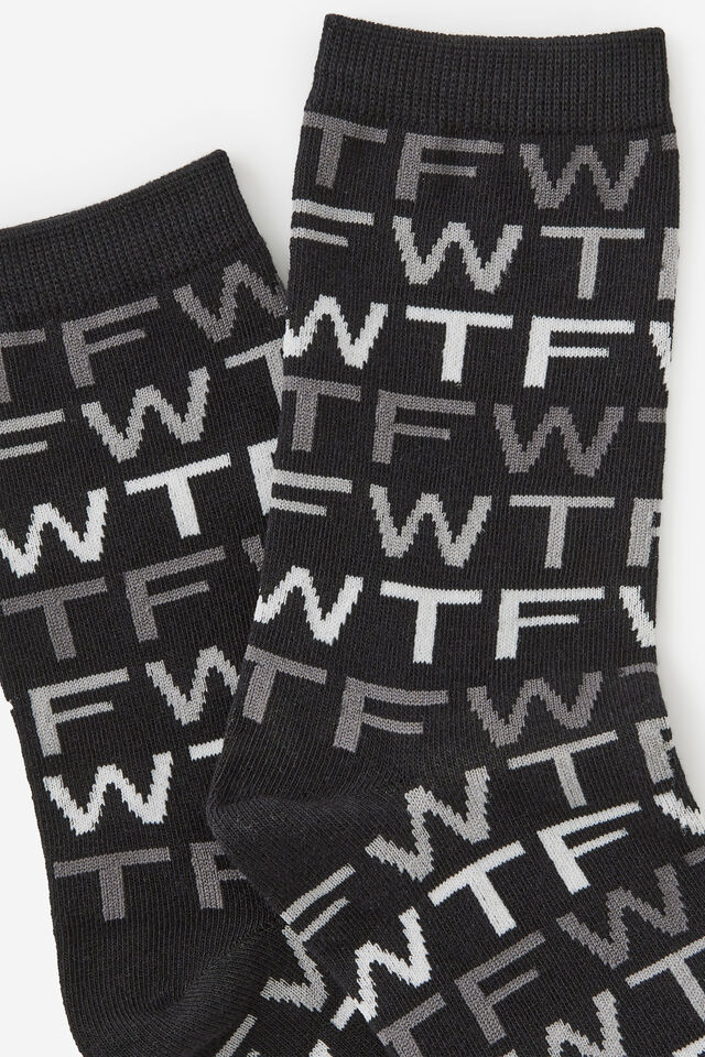 Mid Crew Socks, WT*! YARDAGE !!