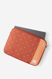 Personalised Mode 14 Inch Laptop Case, GINGERBREAD SPACED OUT - example image 2