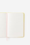 Personalised A5 Hard Lined Notetaker Notebook, WASABI STRAWBERRY MILK - example image 2