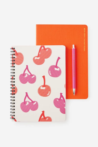 Stationery Essentials Kit, CHERRIES