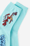 Looney Tunes Mid Crew Socks, LCN WB LOONEY TUNES ROAD RUNNER & COYOTE - example image 2