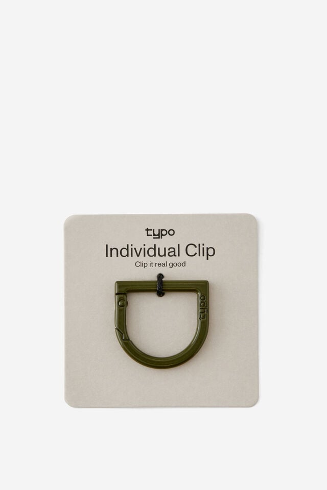 Individual Clip, OLIVE
