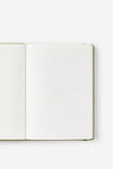 Metro A5 Hard Lined Notebook, Chai - alternate image 2