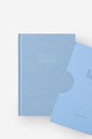 Loft A5 Lined Notebook, Denim Blue Journal - alternate image 2