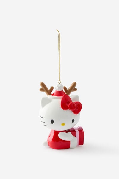 Collab Oversized Resin Ornaments, LCN SAN HELLO KITTY PRESENT